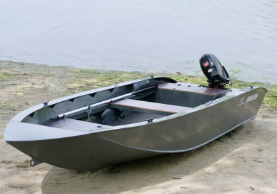 Лодка из Пнд Киммерия 420R Серая