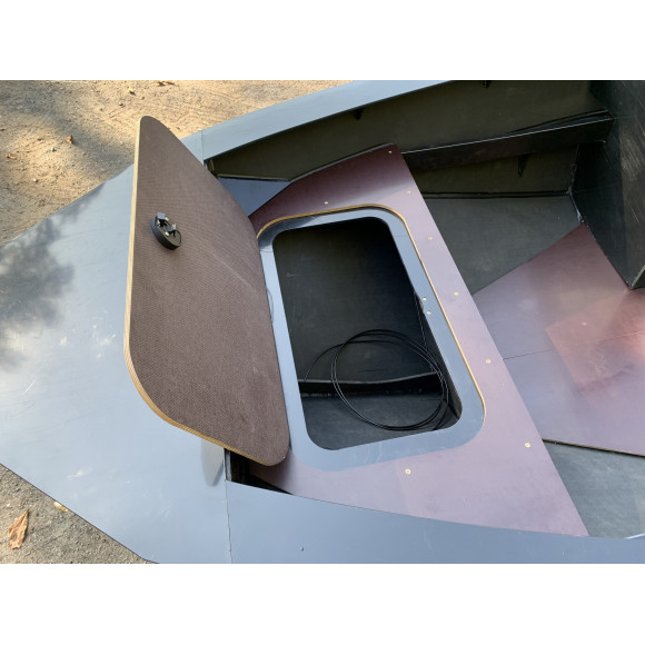 Лодка из Пнд Киммерия 400C Черная 